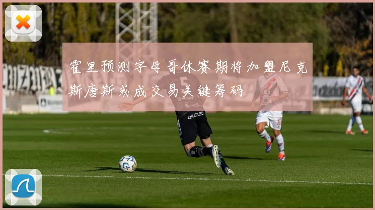 霍里预测字母哥休赛期将加盟尼克斯唐斯或成交易关键筹码